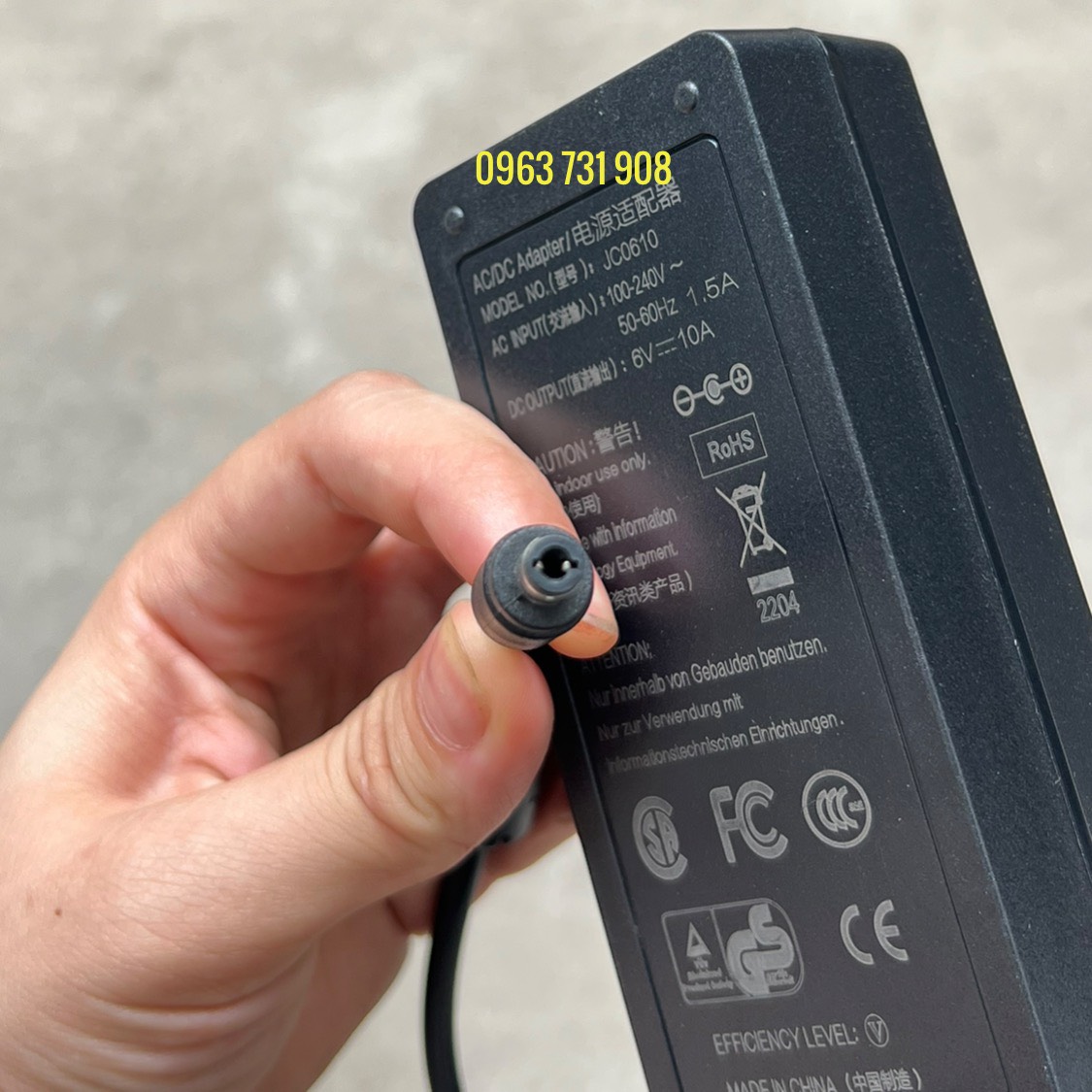 Adapter nguồn 6v 10a loại tốt