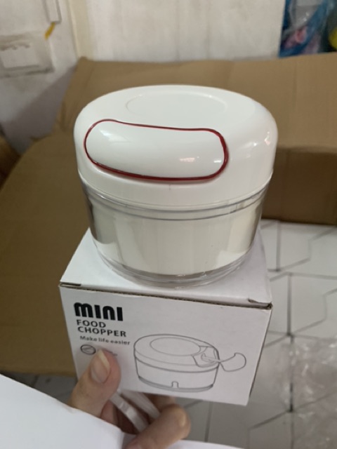 MÁY CHOPPER XAY TỎI THỊT THỰC PHẨM BẰNG TAY