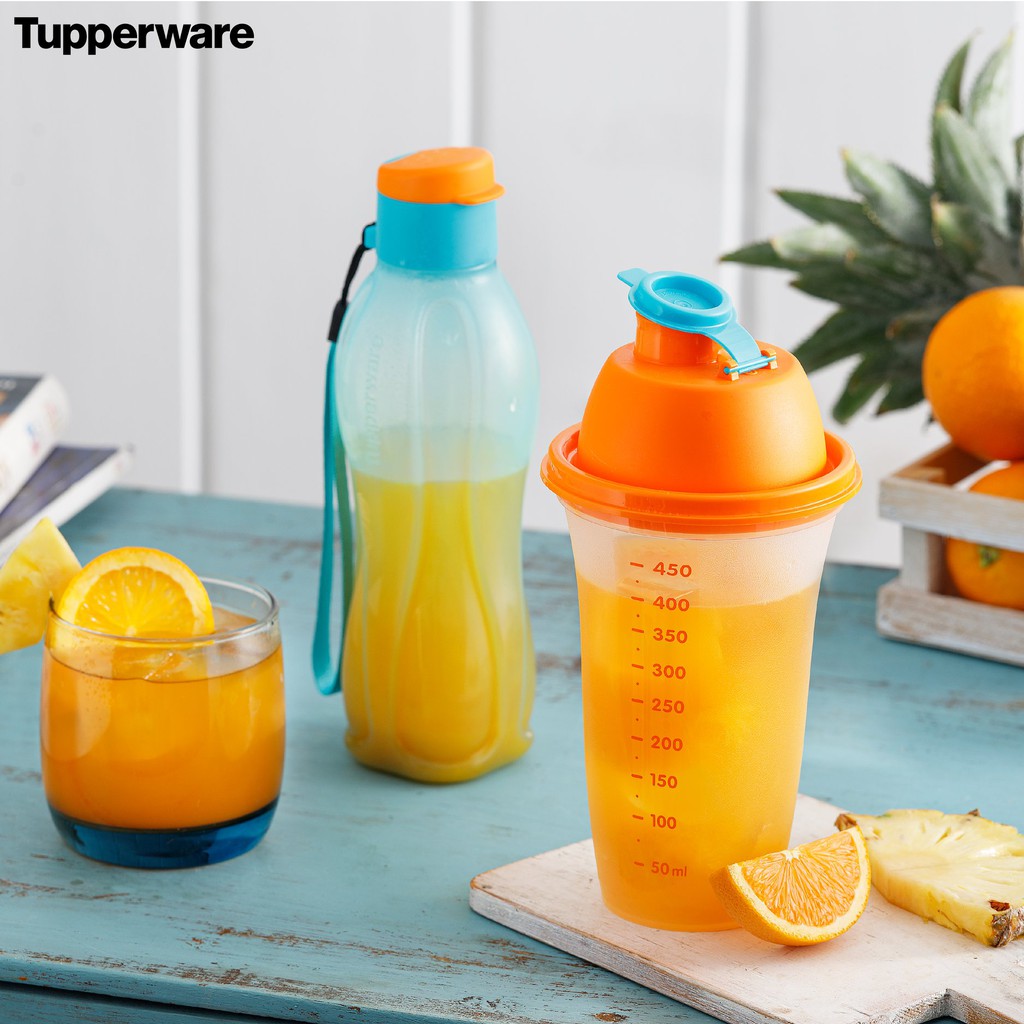 Bộ Bình Lắc & Bình Nước Thể Thao Tupperware Shake N Go - Tupperware Mall Chợ Lớn