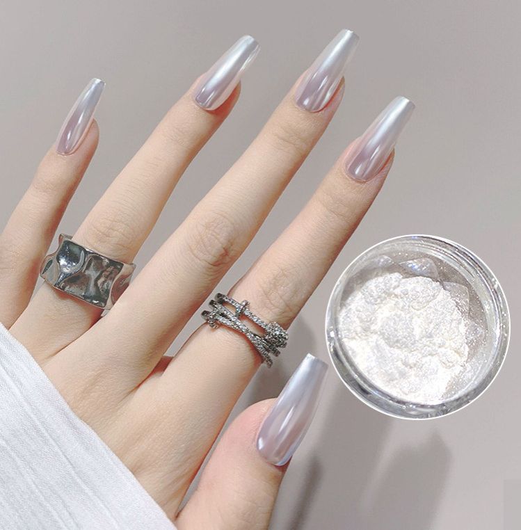 Bột Tráng Gương Trong Suốt Dùng Để Chà Móng