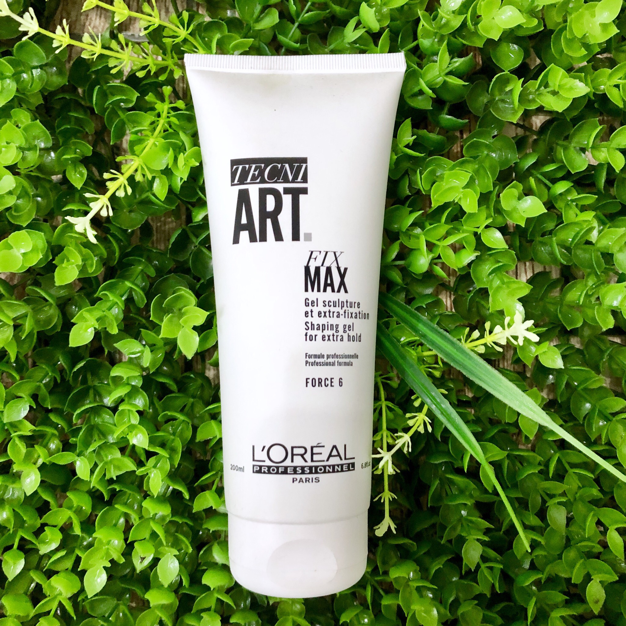 Gel vuốt tóc cứng L’Oréal Tecni.Art Fix Max Force 6 Extra Hold 200ml (SPAIN)