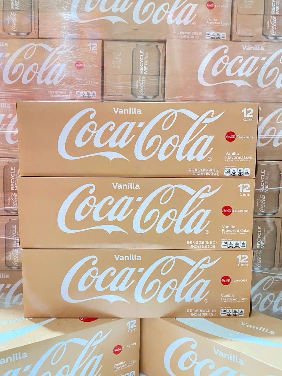 [Mỗi Đơn Chỉ Nhận 1 Thùng/12 Lon] Nước Ngọt Coca Cola Các Vị 355ml US (12 Cans) (Product From USA)