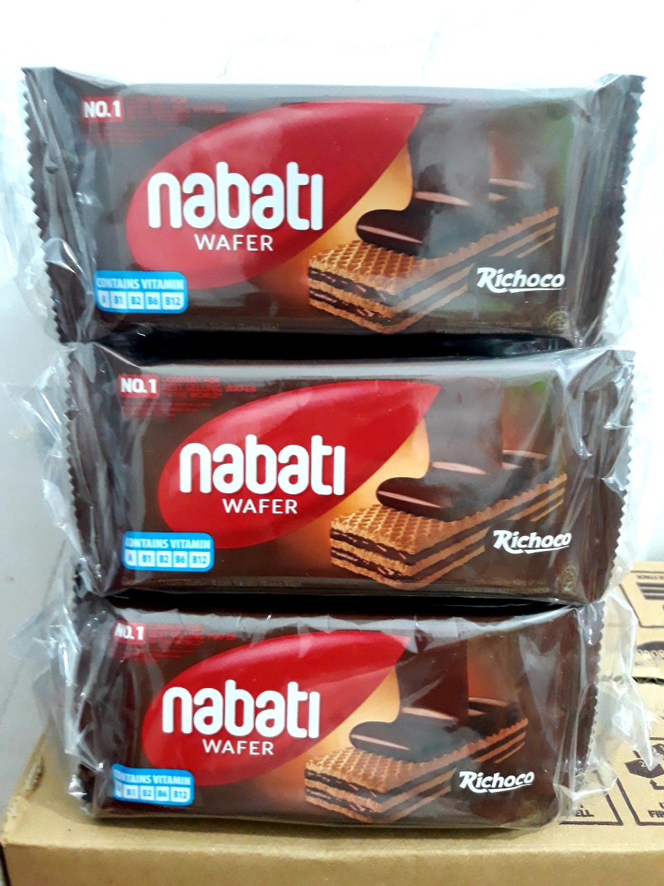 COMBO 60 Cái x 17g Bánh Xốp Nabati Socola