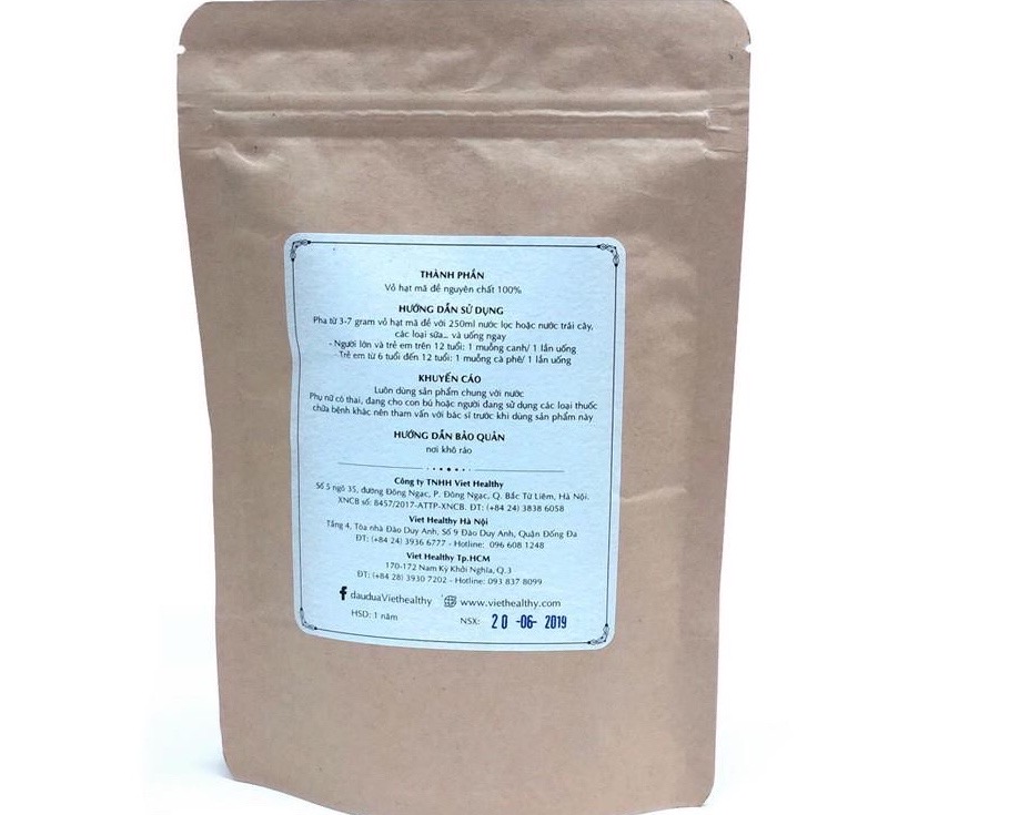 Vỏ hạt mã đề 150g, hỗ trợ thải độc đường tiêu hóa