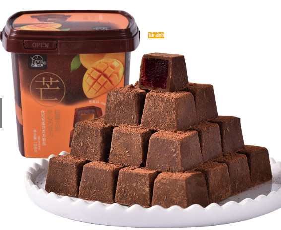 TỔNG HỢP BÁNH NAMA SOOCHLA Socola tươi / Socola đen Truffle Hình vuông hộp 158g vị Soài / dâu / nho ăn nhẹ dinh dưỡng LOẠI 1 SIÊU NGON