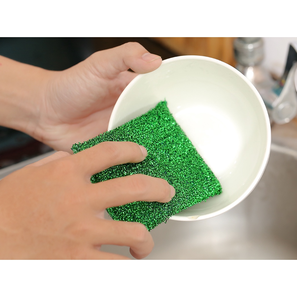 Mút Kim Tuyến Rửa Chén Tạo Bọt