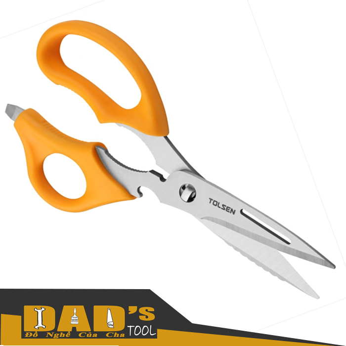 [HCM]KÉO LÀM BẾP ĐA NĂNG 220MM - TOLSEN 30049