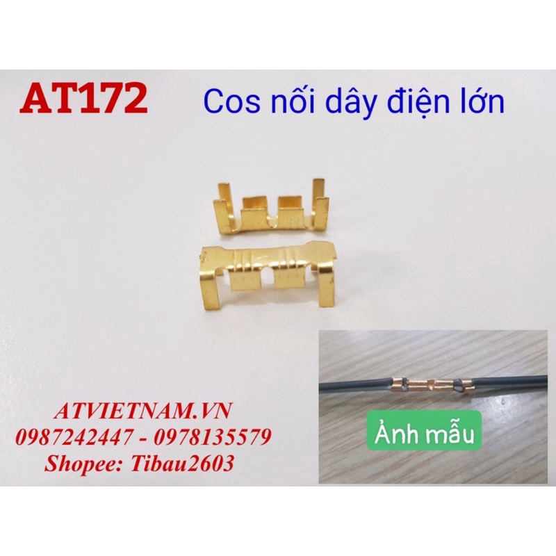 COS đồng nối dây điện LỚN - AT172 ( 1 bịch 50 cái)