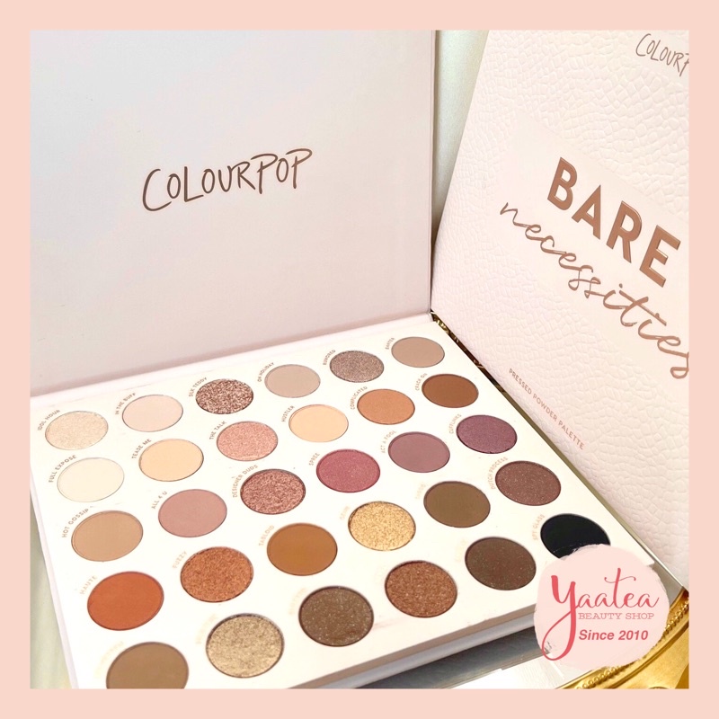 Bảng Phấn mắt Colourpop Bare Necessities