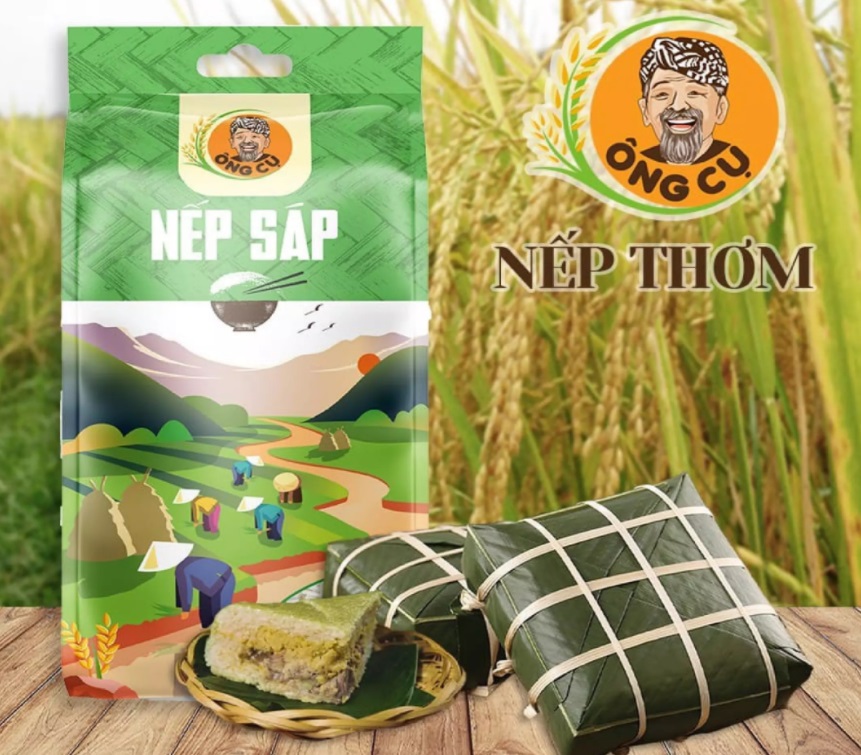Nếp Sáp Thơm Ông Cụ 1kg- ông cụ