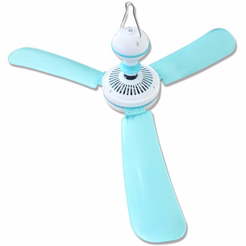 [HCM]Quạt Trần Mini 3 Cánh Có Móc Treo - Cánh 22cm