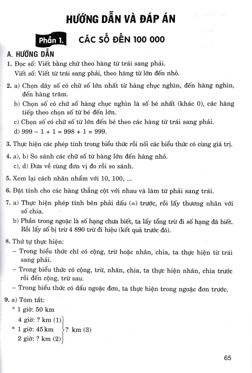 Kỹ Năng Giải Toán Lớp 4