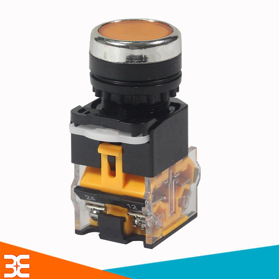Nút Nhấn LA38-11/209 Nhả Không Đèn 10A NO/NC - ĐỎ