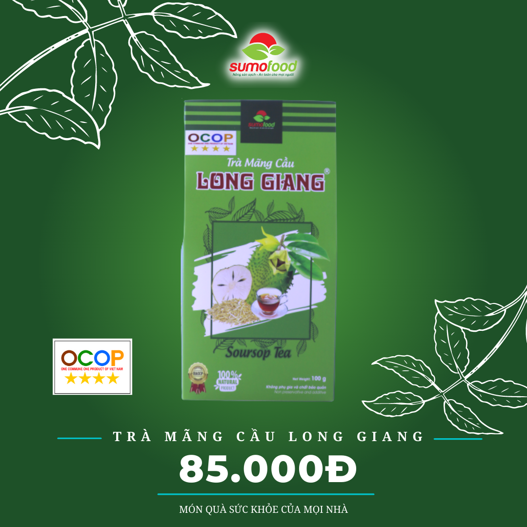 Trà mãng cầu Long Giang 100gr