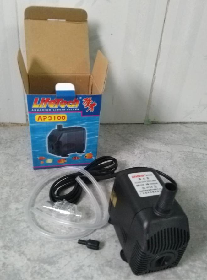MÁY BƠM BỂ CÁ LifeTech AP3100 220V 28W (Chế Quạt Điều Hòa, Quạt Hơi Nước)
