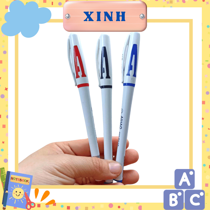Bút chữ a aihao ngòi 0.5mm viết đều - bút nước chữ a