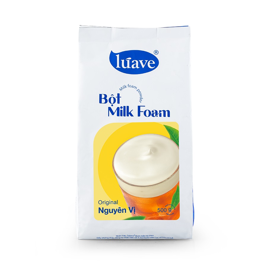 Bột milk foam váng sữa kem mặn Luave Gói 500g - Gia store