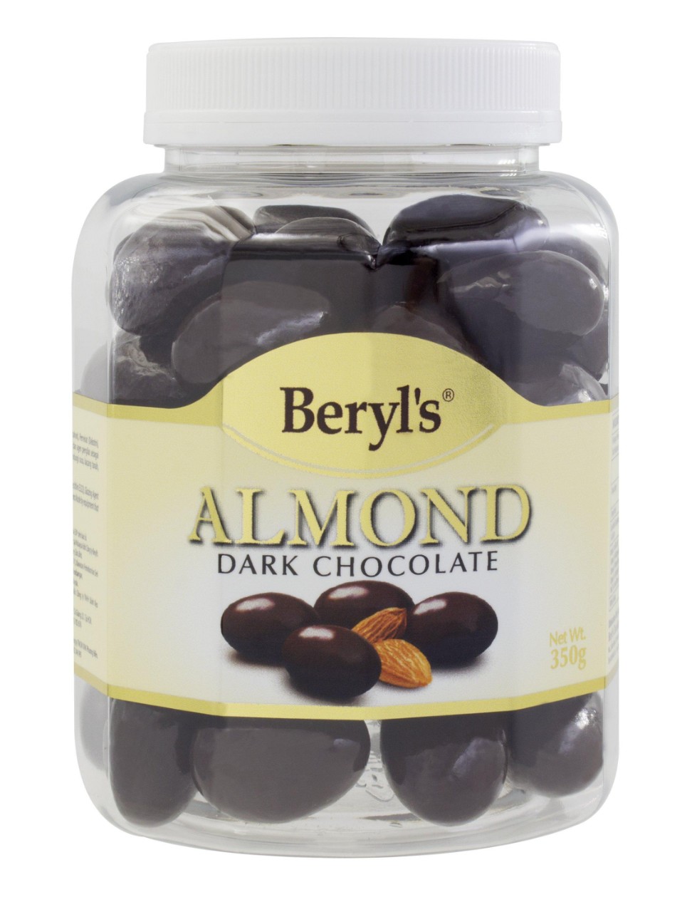 Socola BERYL’S ALMOND DARK 350g hsd t6/2025