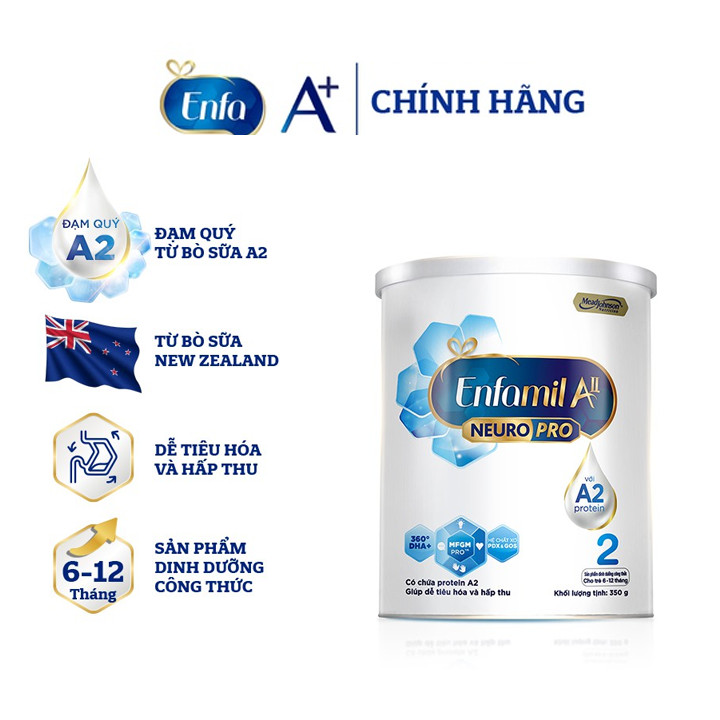 [HCM]Sữa Bột Enfamil A2 Neuropro 2 – 350g