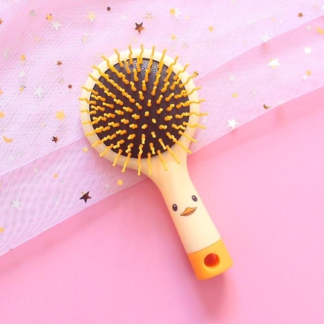 Lược matxa tóc kèm gương