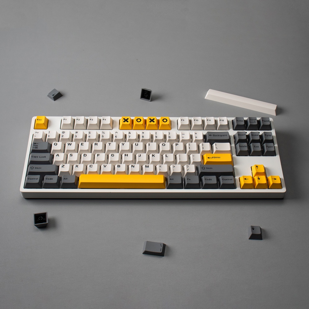 Bộ keycap ABS doubleshot nút bàn phím cơ CMK phù hợp nhiều layout bàn phím trên thị trường