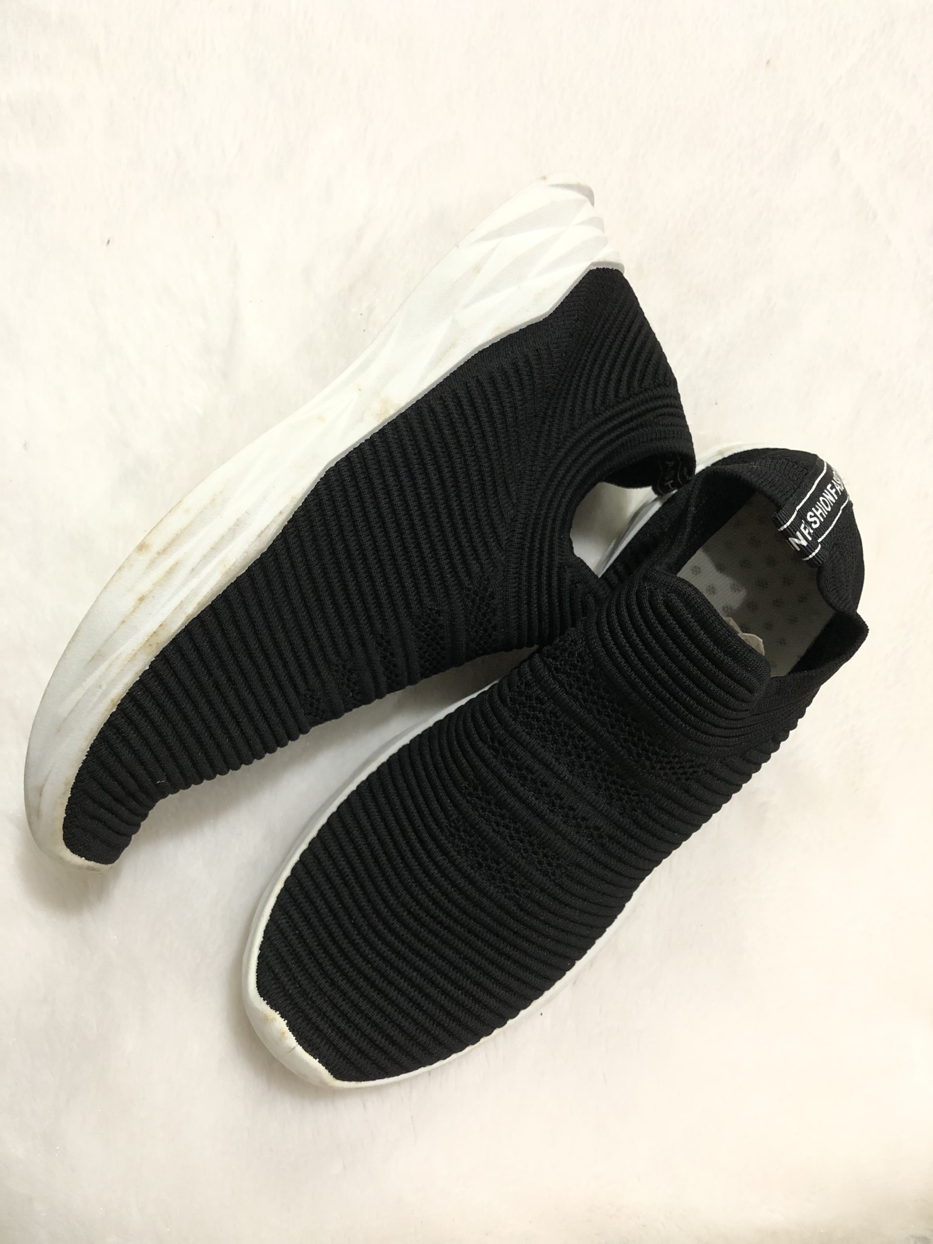 Giày lười thể thao chất liệu co dãn unisex lẻ size  -SALE