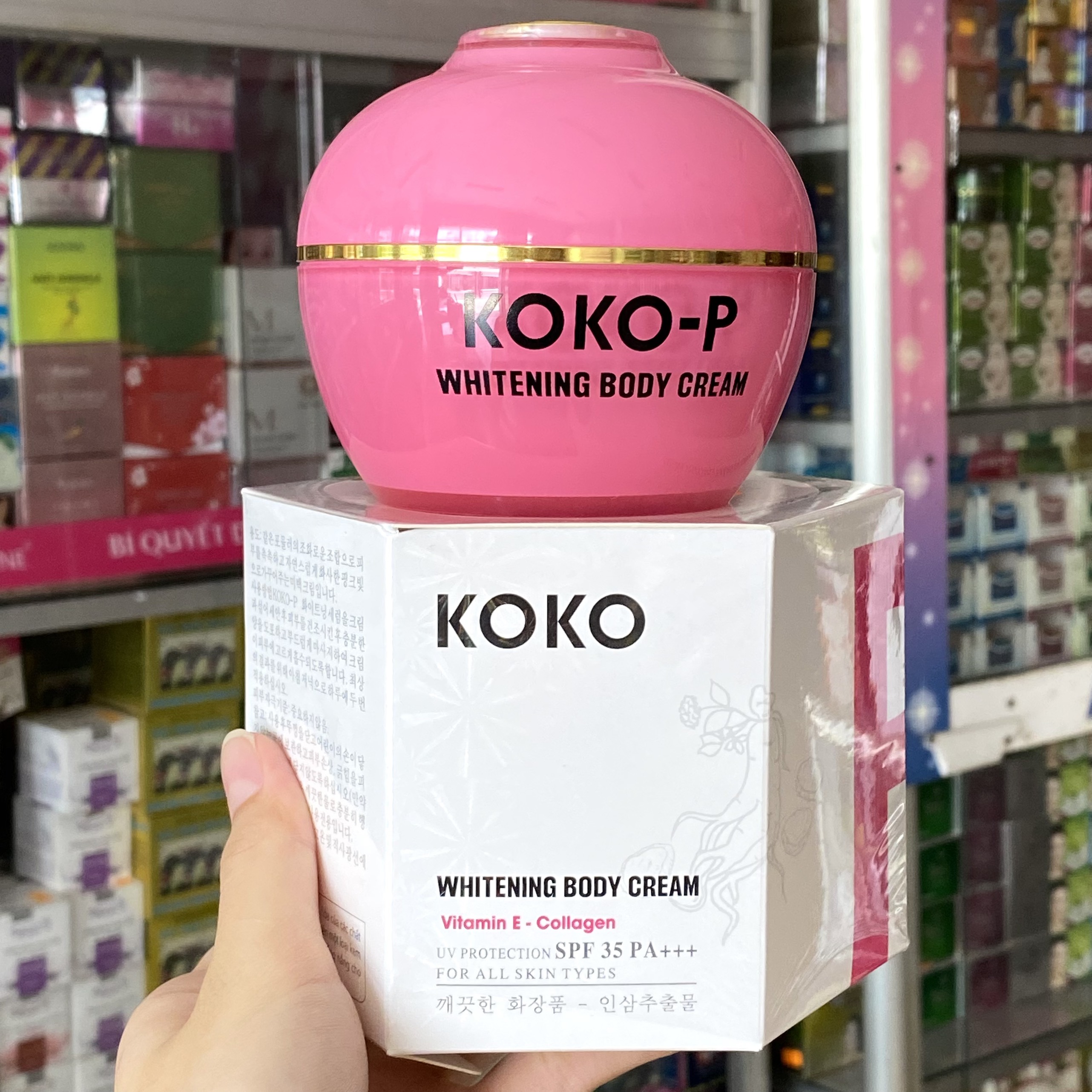 Kem dưỡng trắng da toàn thân P-KOKO