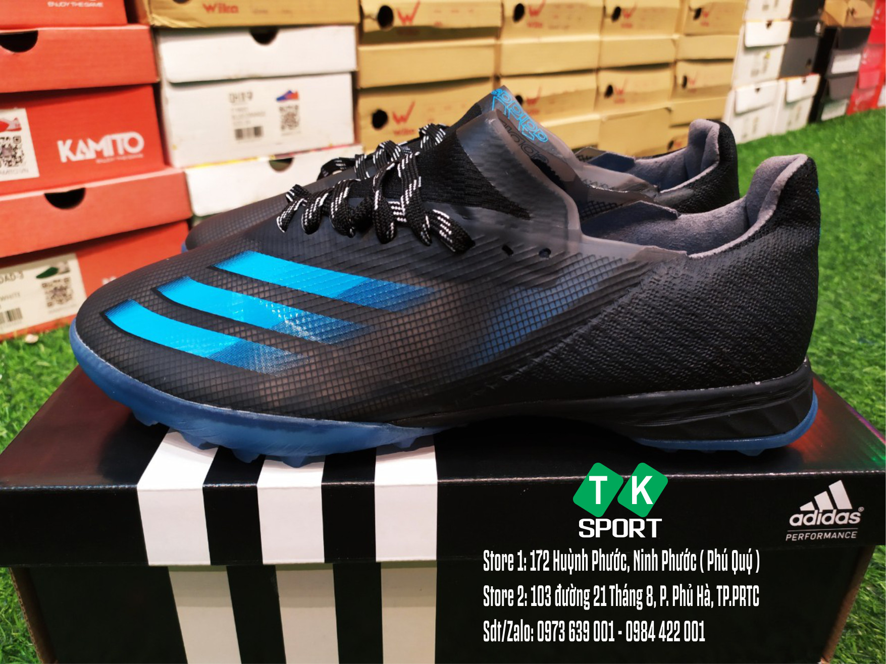 [SIZE 39-44]GIÀY ĐÁ BÓNG X Ghosted TF/BẢNG MÀU PHONG CÁCH