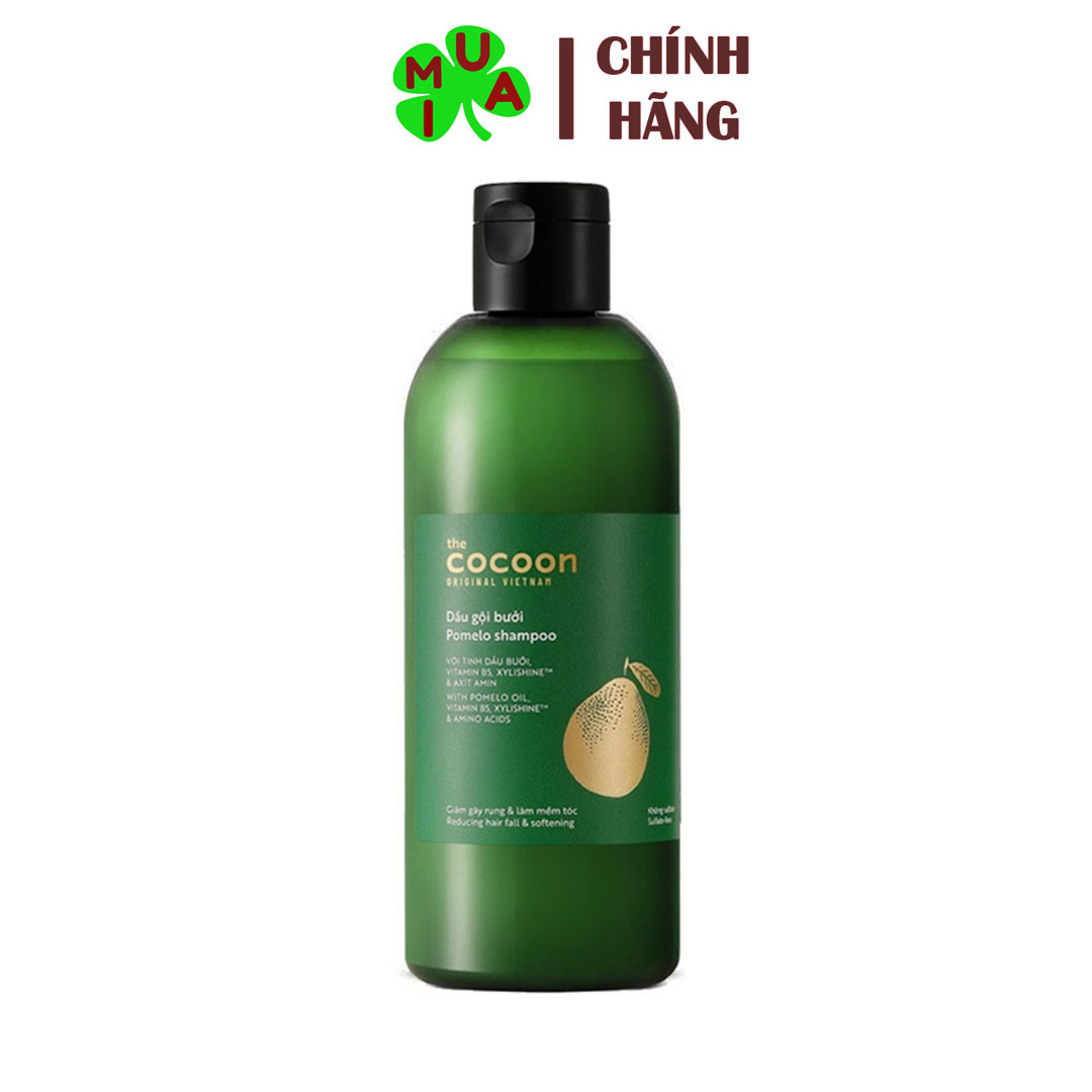 Dầu gội Bưởi Cocoon 310ml - 500ml giúp giảm rụng tóc và gàu