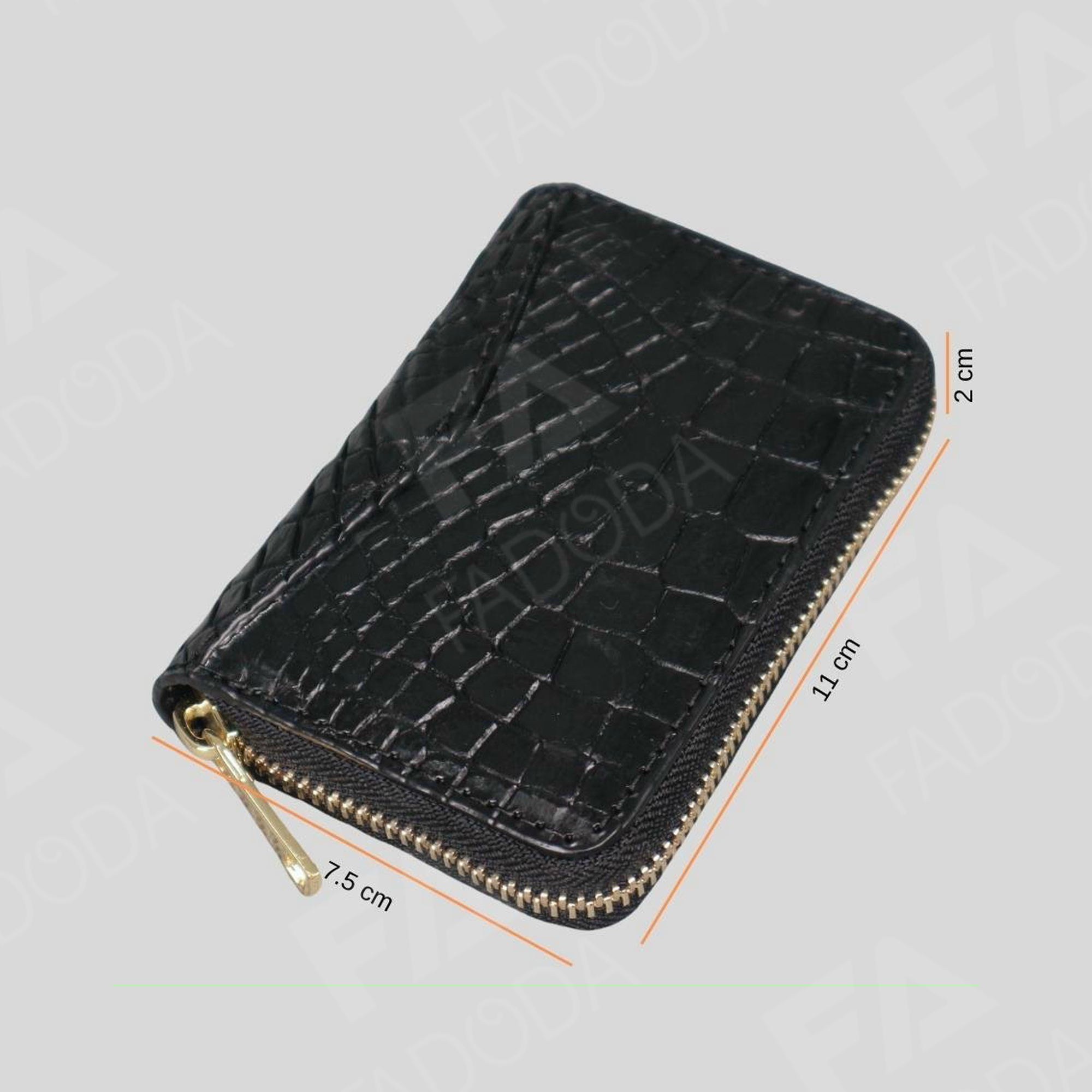 Ví đựng thẻ mini da cá sấu FA DO DA FCW27