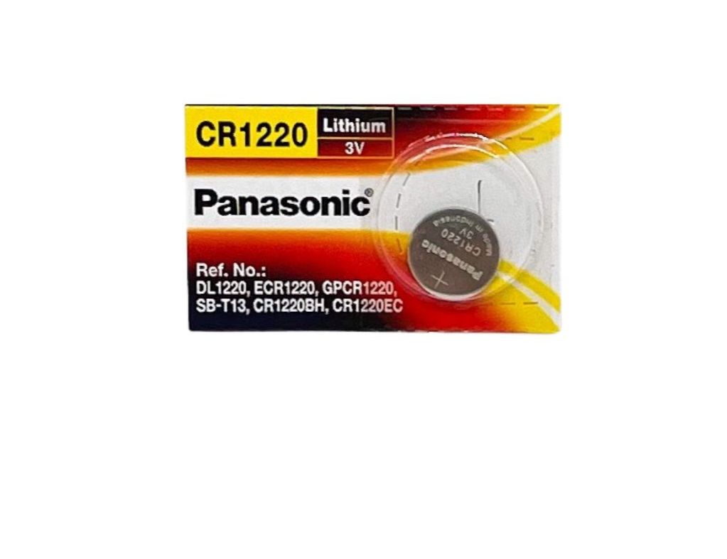 Pin CR1220 Panasonic 3V Lithium Vỉ 1 Viên
