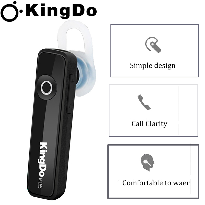 [Với đồng hồ LED miễn phí]Tai nghe Bluetooth Headset M165 bluetooth V4.1