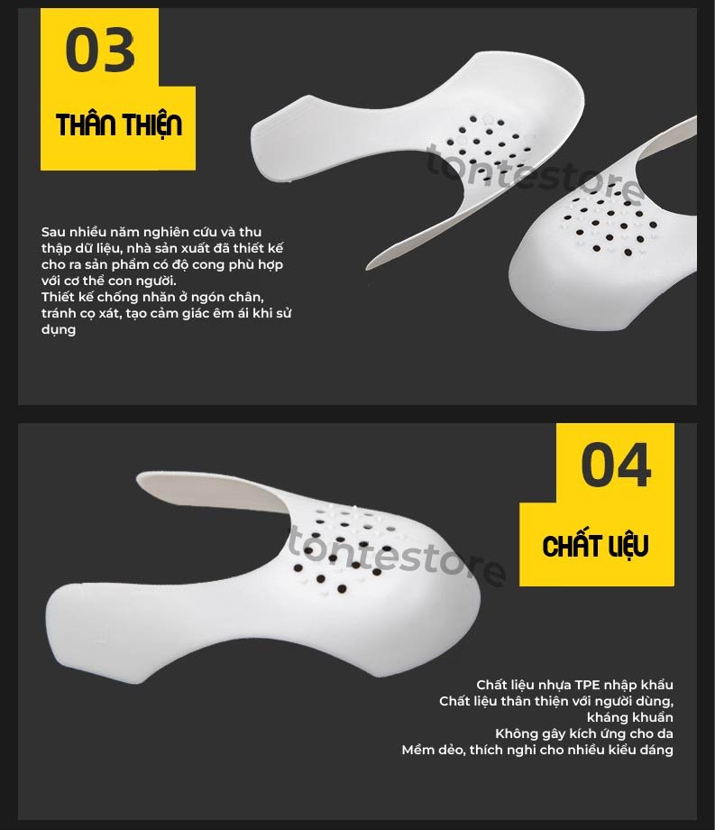 Bộ bảo vệ mũi giày TONTE SNEAKER SHIELD