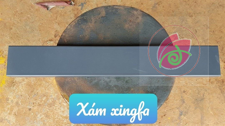 Sơn sắt mạ Kẽm Màu xám xingfa mờ 1k Dolphin 400g