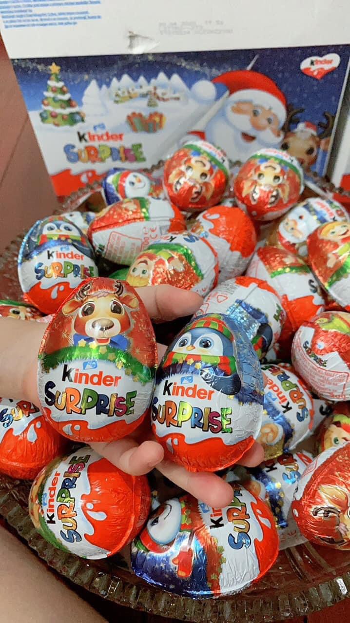 Trứng socola Kinder sữa Surprise 20gr và 100gr (có đồ chơi)- Đức
