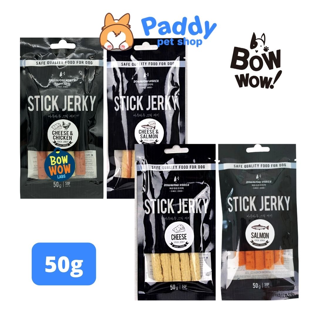 Bowwow Jerky Dog Treats 50g