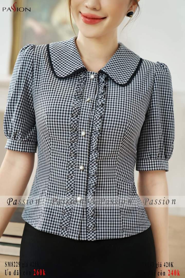 ÁO KIỂU THANH LICH A0077