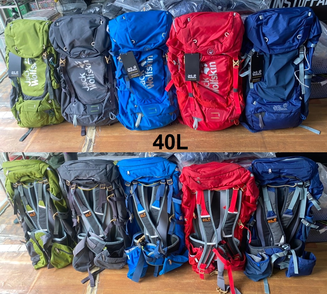 Balo Jack Wolfskin 40L Alpine Trail