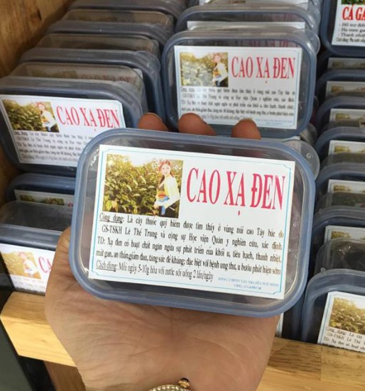 Cao xạ đen Hòa Bình (100gram) - LV102