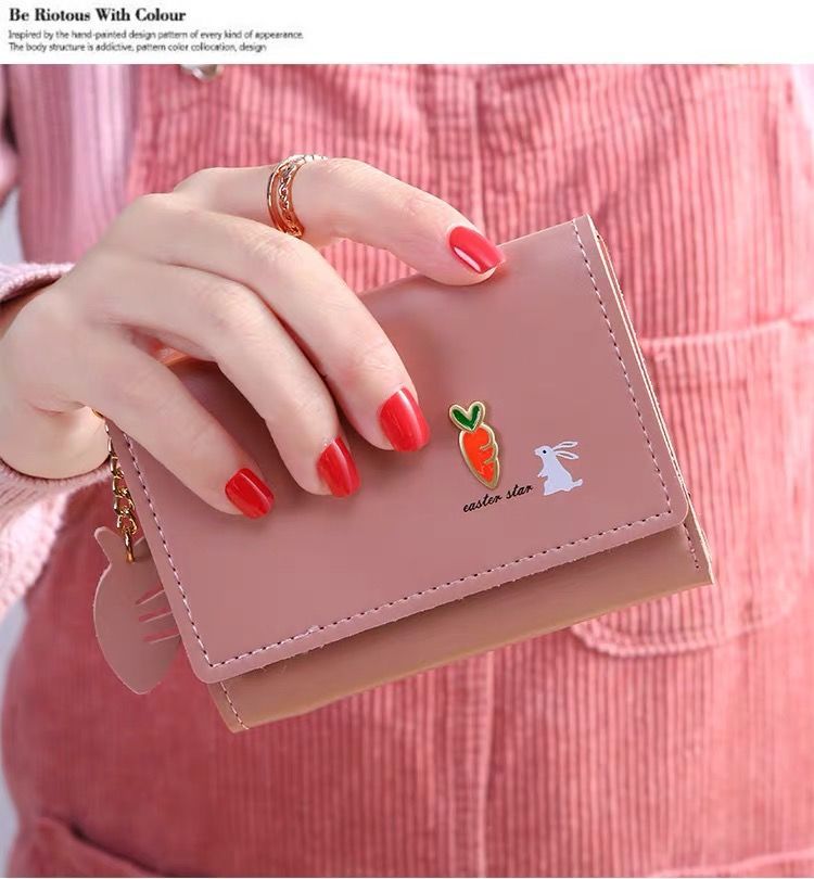 Ví nữ mini cầm tay cute dễ thương Hàn Quốc cao cấp bỏ túi giá rẻ đẹp HYTACO VN02