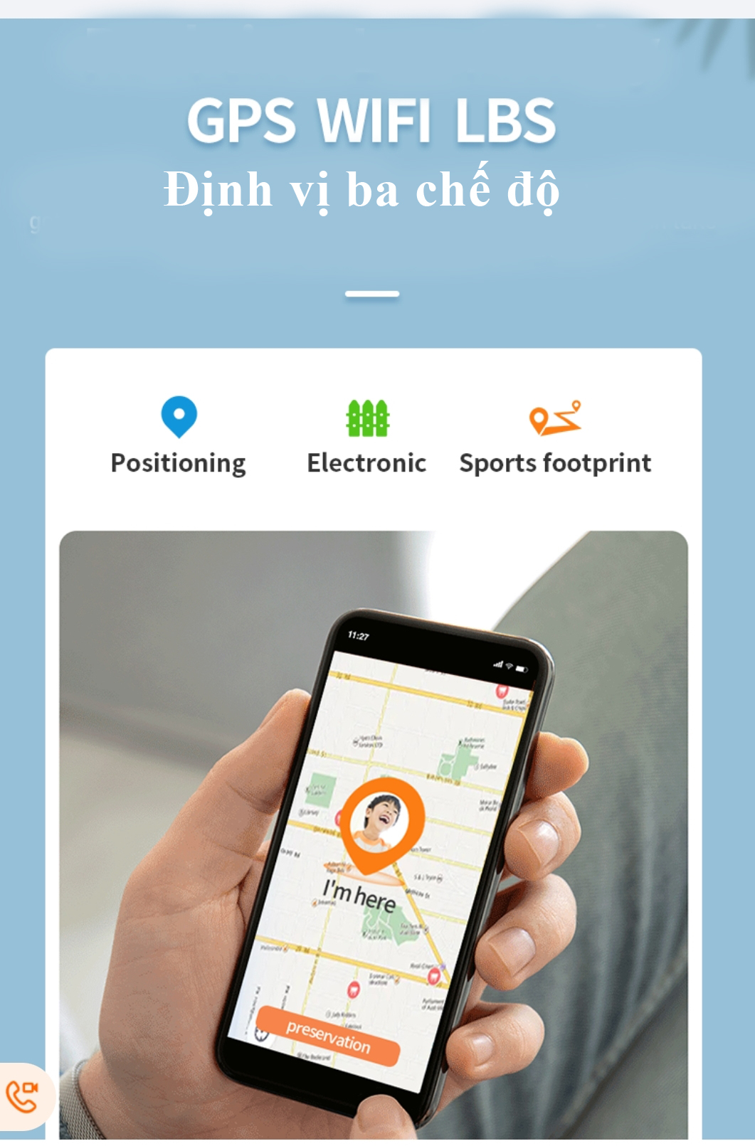 Đồng hồ thông minh WONLEX KT29 4G , GPS