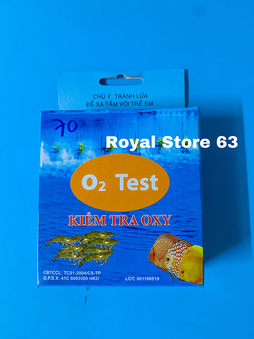 Dung dịch Test Oxy cho bể nước Thủy Phước