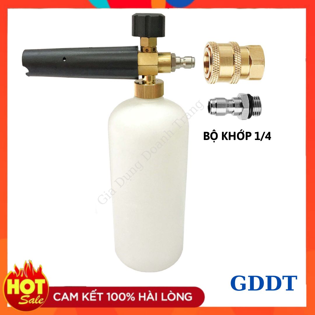 Bình phun bọt tuyết rửa xe dung tích 1L