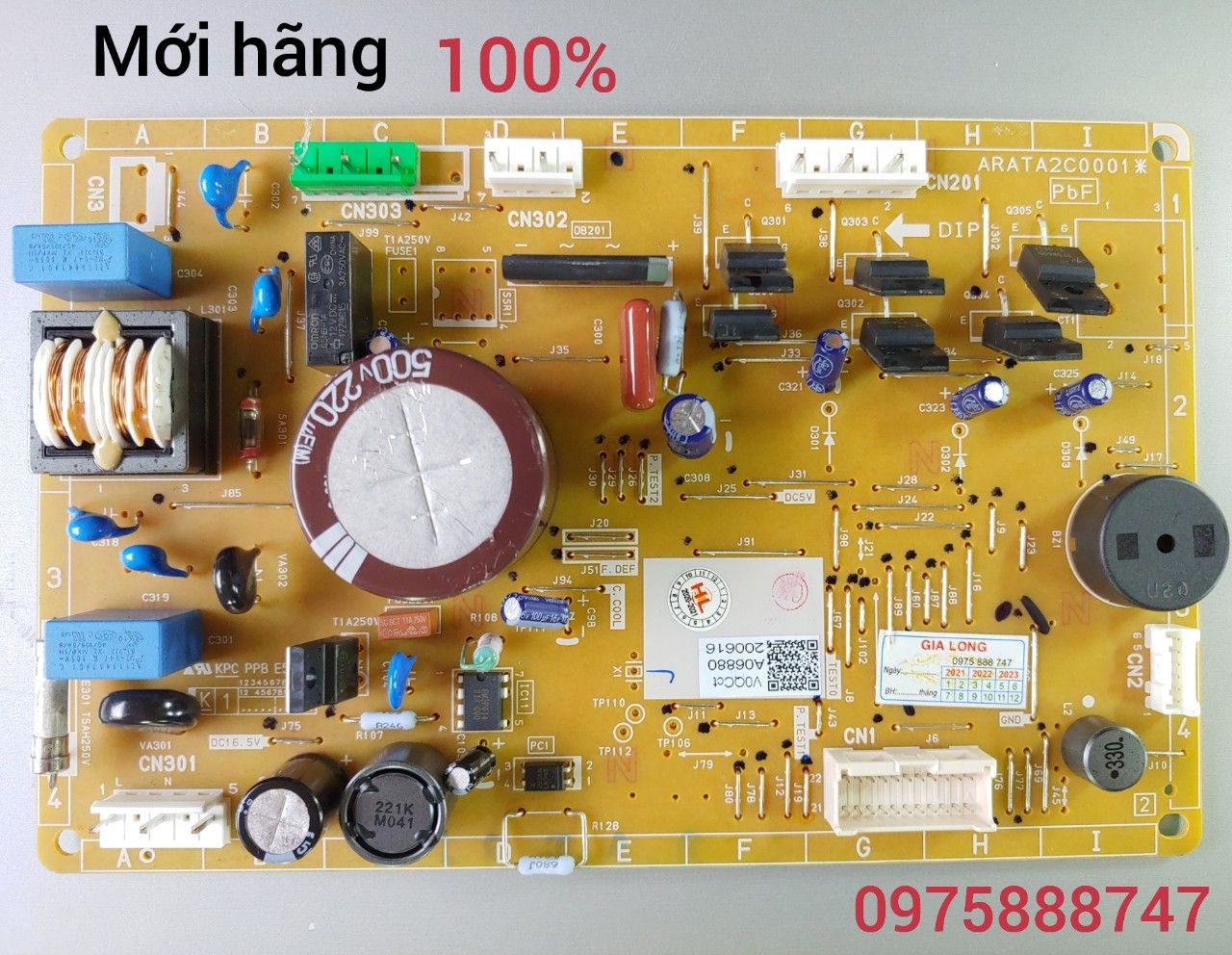 Bo tủ lạnh Panasonic Inverter -  Giac 6 chan ( Giắc đôi - Mới hãng 100% )