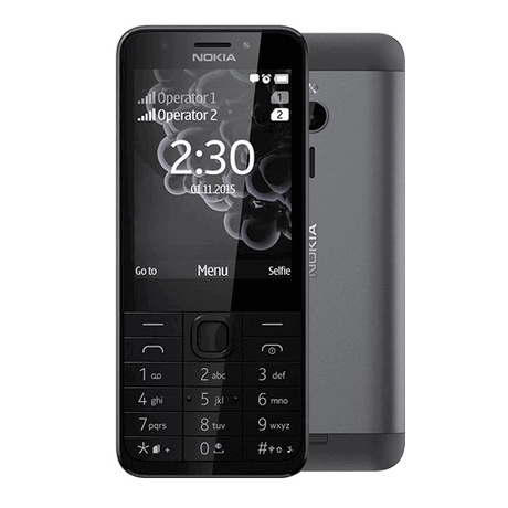 Điện thoại Nokia 230 2SIM - Chính Hãng - Camera 2MP