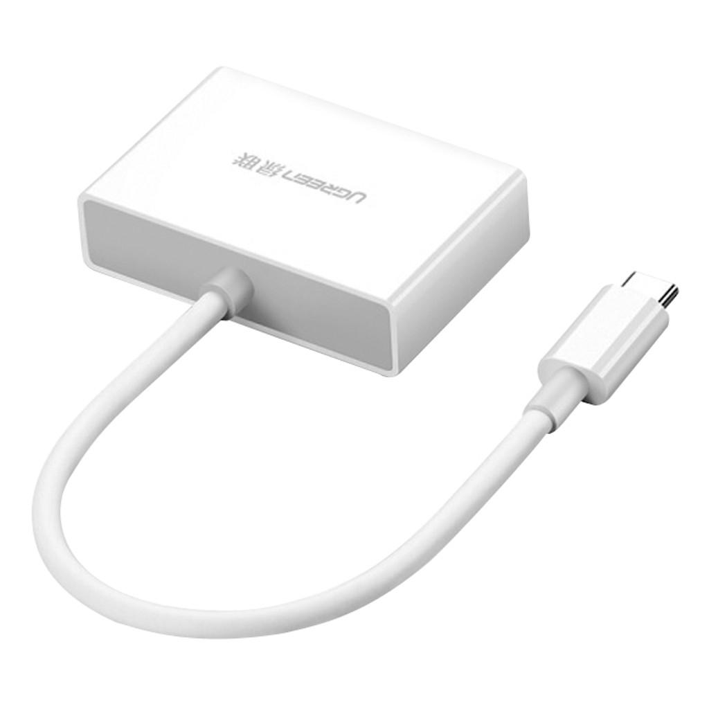 Cáp chuyển USB Type C To HDMI và VGA  Ugreen 30843