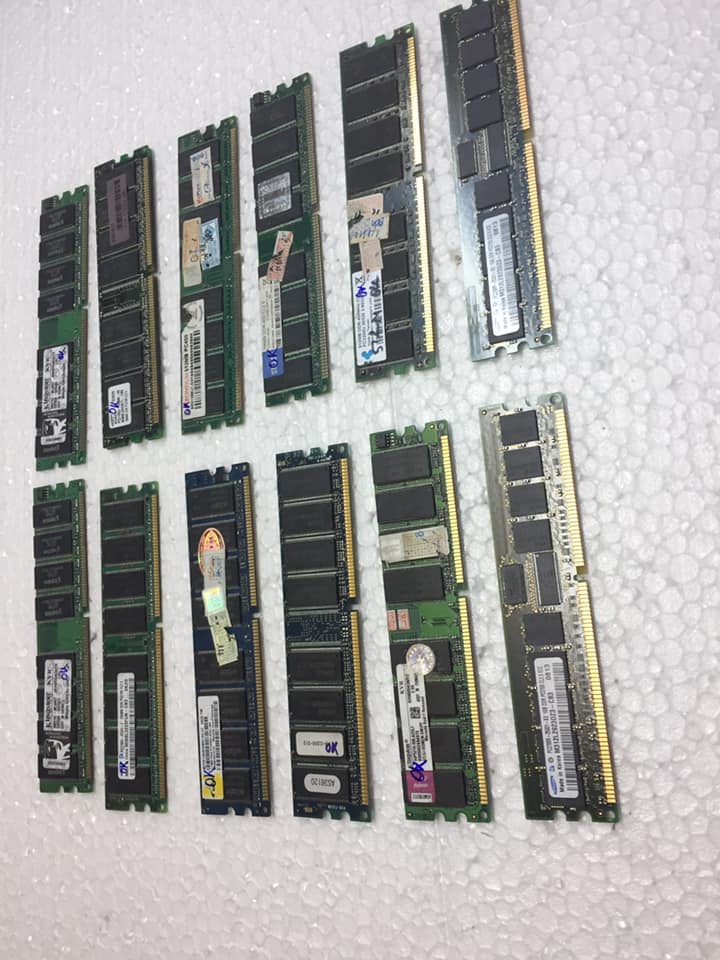 Ram DDR1 Máy tính để bàn 256Mb Bus 333 / 400