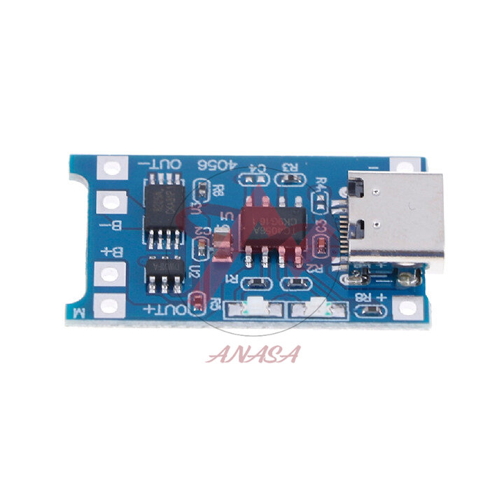 Mạch Sạc Pin Lithium 4.2V TP4056 1A Cổng TYPE-C