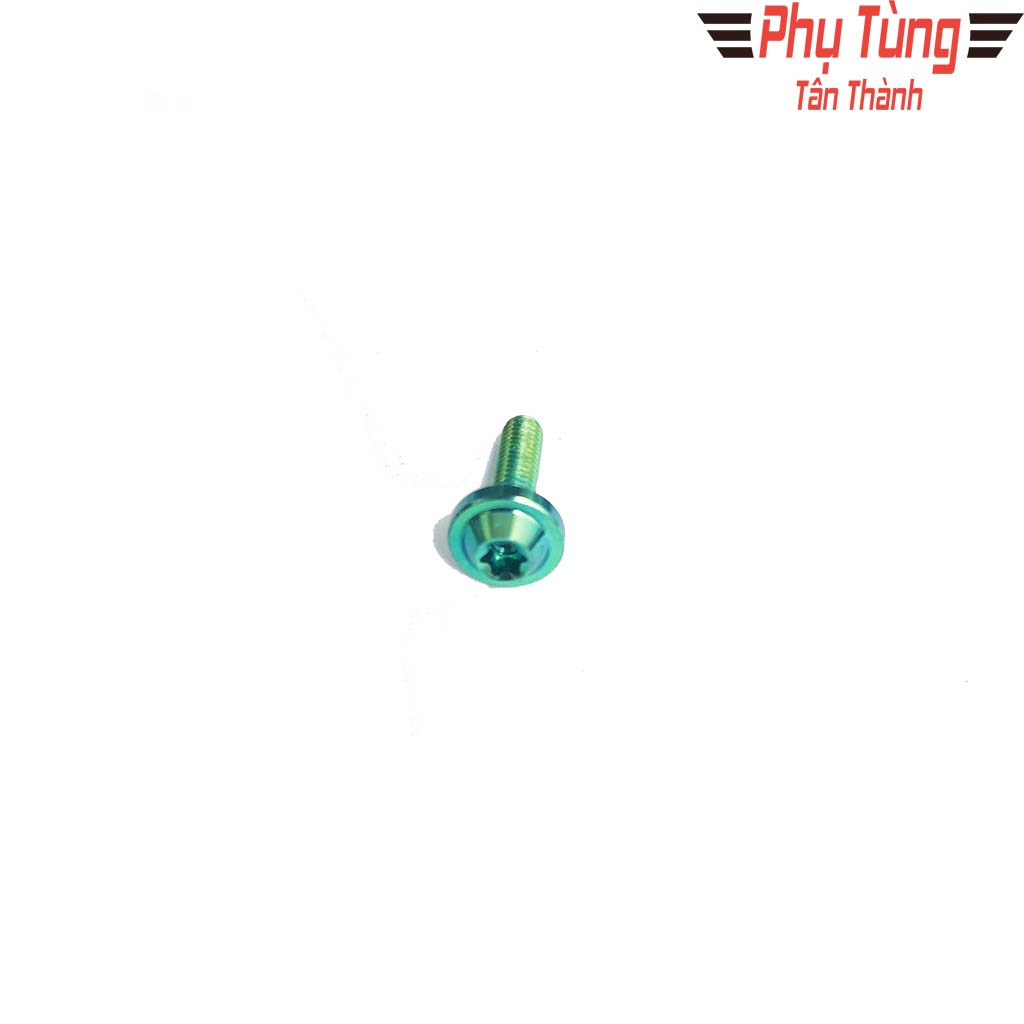 Bộ 2 ốc titan gr5 4li15 nắp dầu dù nhỏ-pttt