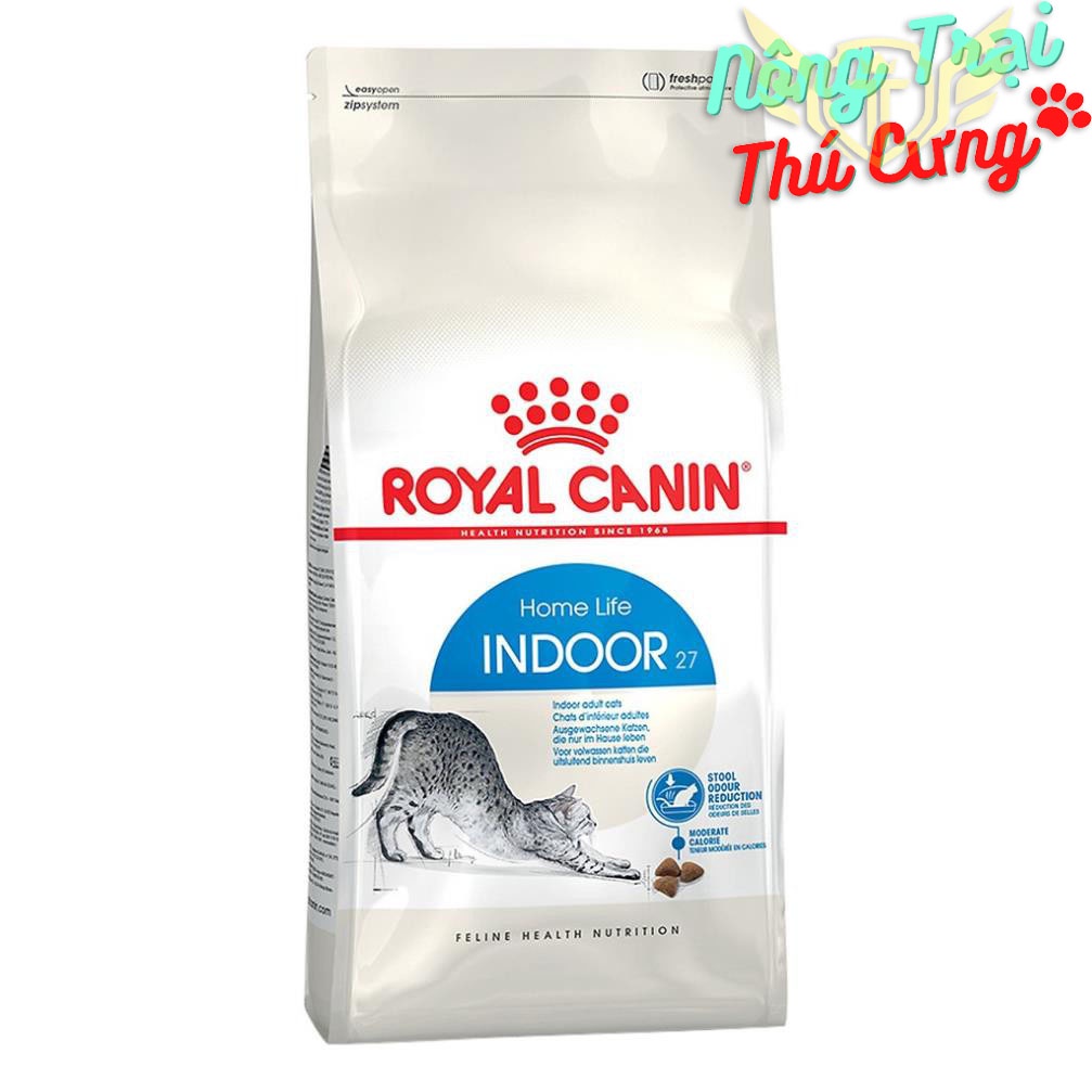 Thức ăn cho mèo Royal canin Indoor 27 (Túi chân không 1kg)